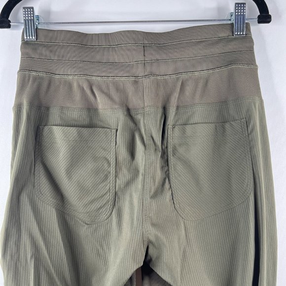 Lululemon Women's Street To Studio Pant II Unlined 28" Pants Size 6 Dark Olive - Picture 5 of 9